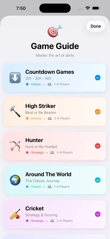 Dart Games screenshot 3 of 10
