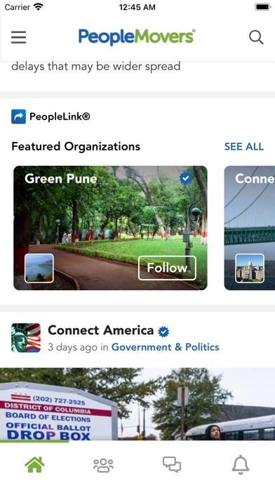 PeopleMovers Screenshot
