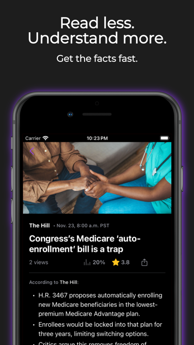 Nuprizm iPhone screenshot 4 - News app