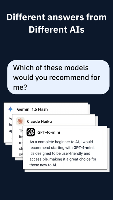 Hub AI: AI agent chat bot Screenshot