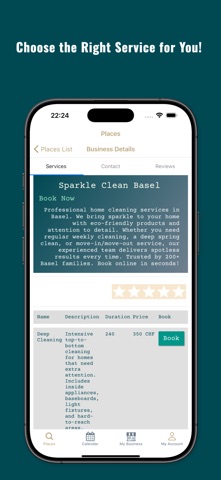Pointr Schedufly screenshot
