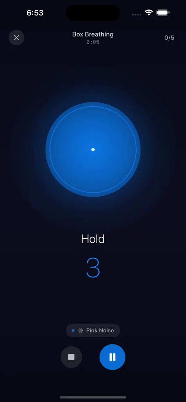 Screenshot #3 pour Inhale: Calm Before You Speak