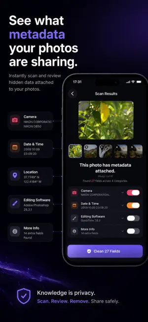 VEIL · Photo Metadata Remover screenshot 3
