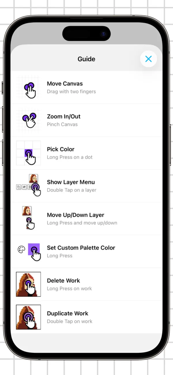 Screenshot #3 pour Dots (Pixel Art)