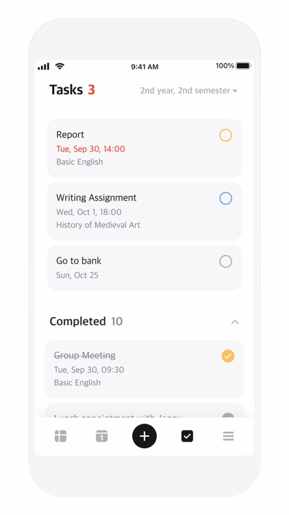 Class Planner: Calendar, Tasks screenshot-4