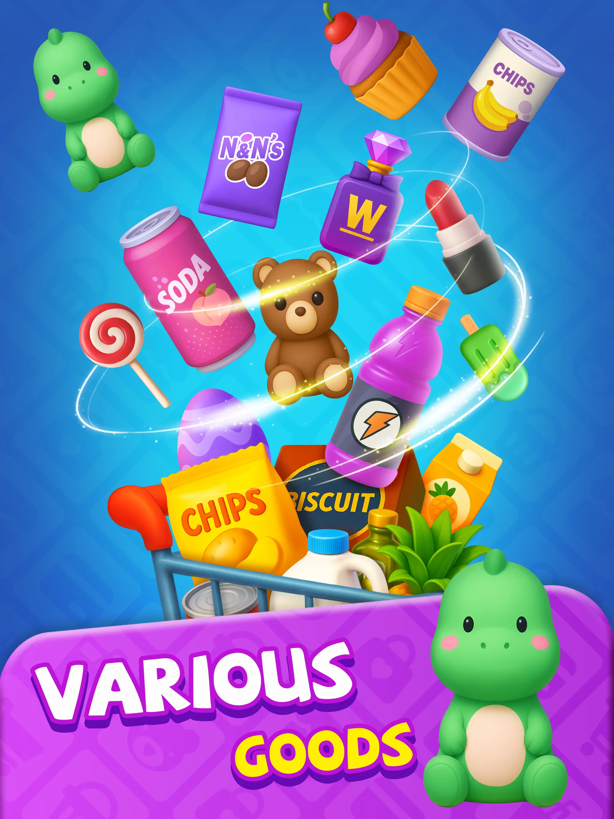 #10. Goods Rush! 3D Sort Puzzle (iOS) Bởi: Playdayy