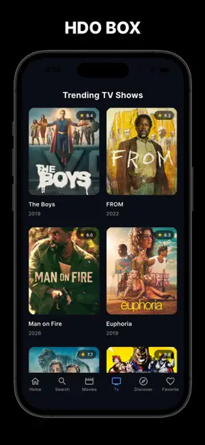 HDO BOX: Movies & TV iPhone screenshot 5