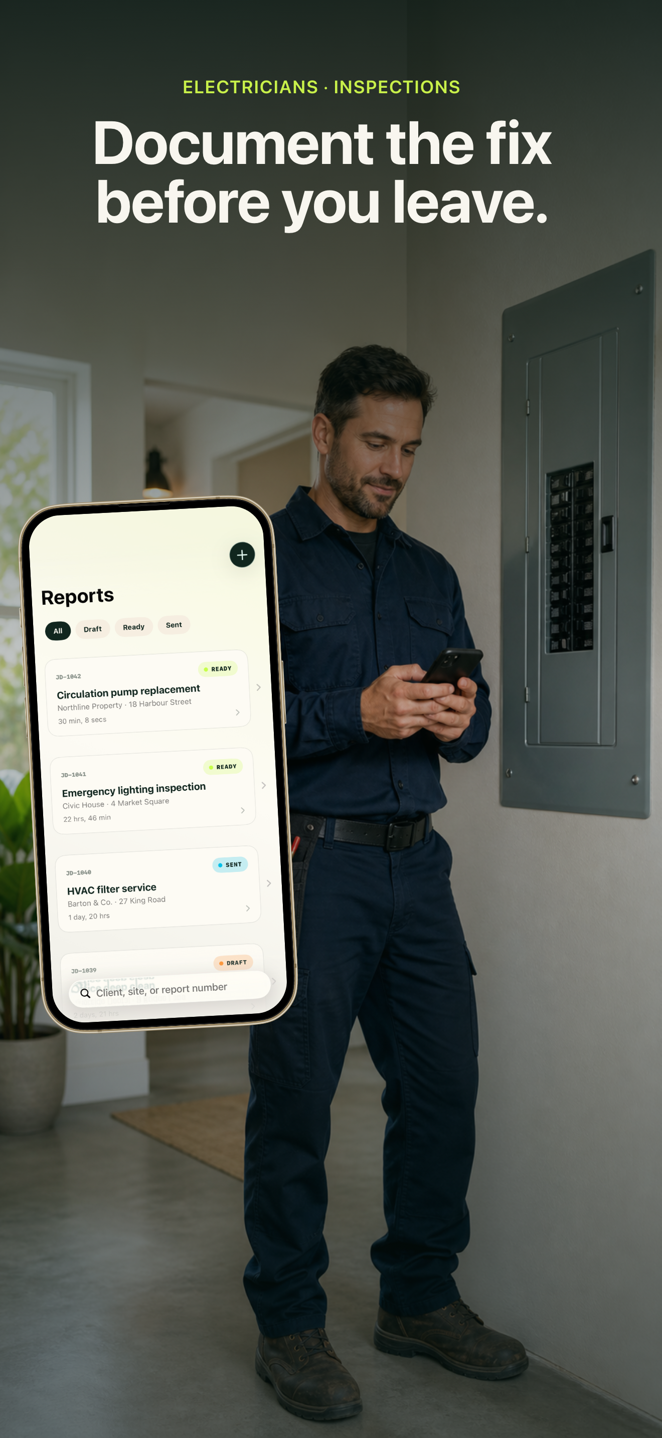 Field Service Report Maker screenshot 2