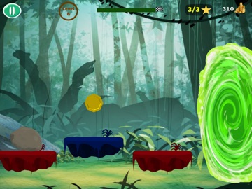 The Rock Balance iPad screenshot