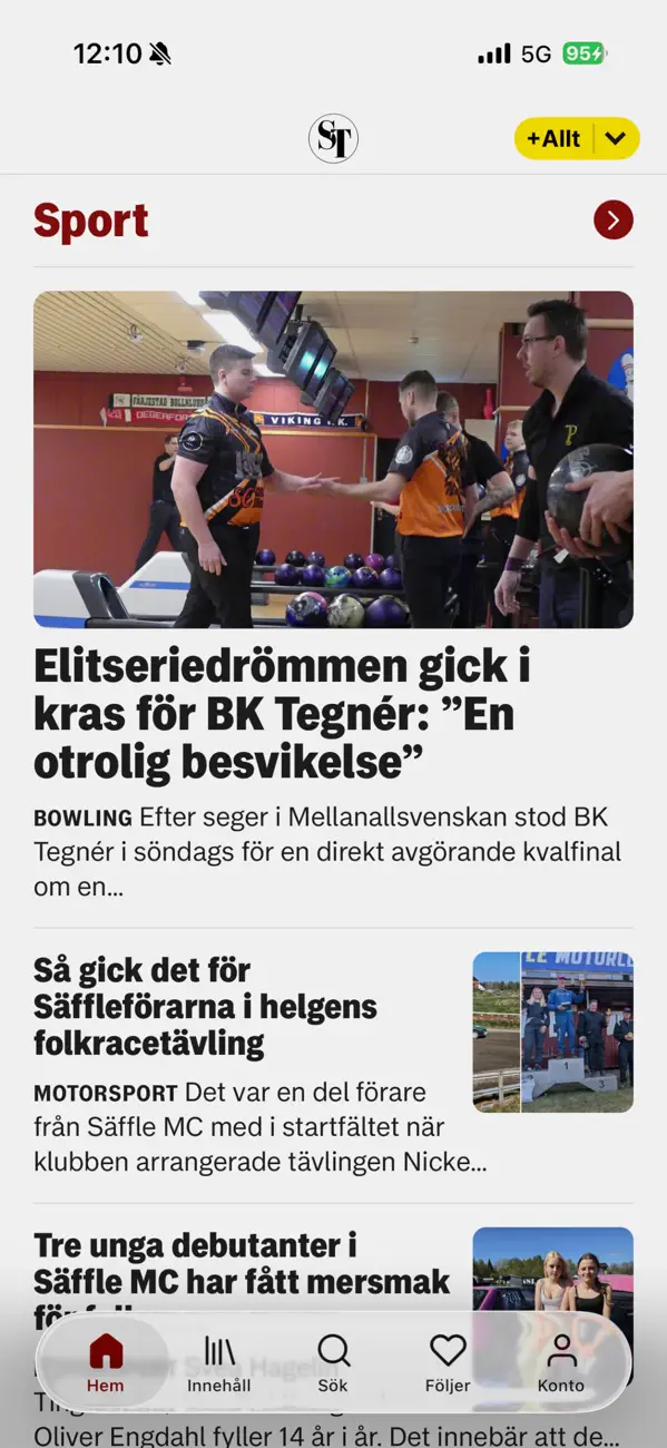 Screenshot #3 pour Säffle-Tidningen Nyheter