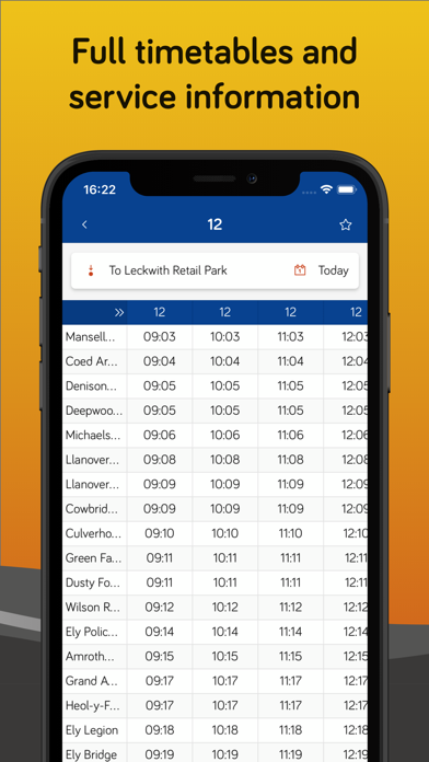 Cardiff Bus iPhone screenshot 6 - Travel app