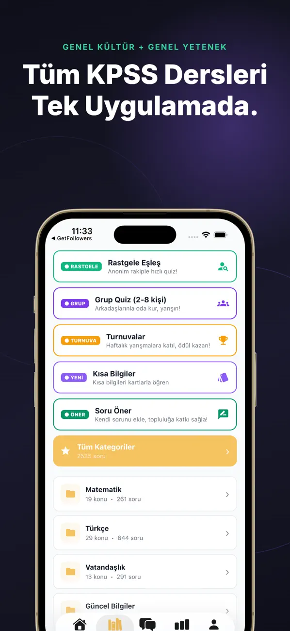 Screenshot #2 pour KPSS 2026 Deneme Sınavı & Soru