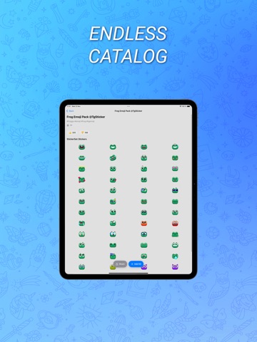 FStik: All Telegram Stickers iPad screenshot