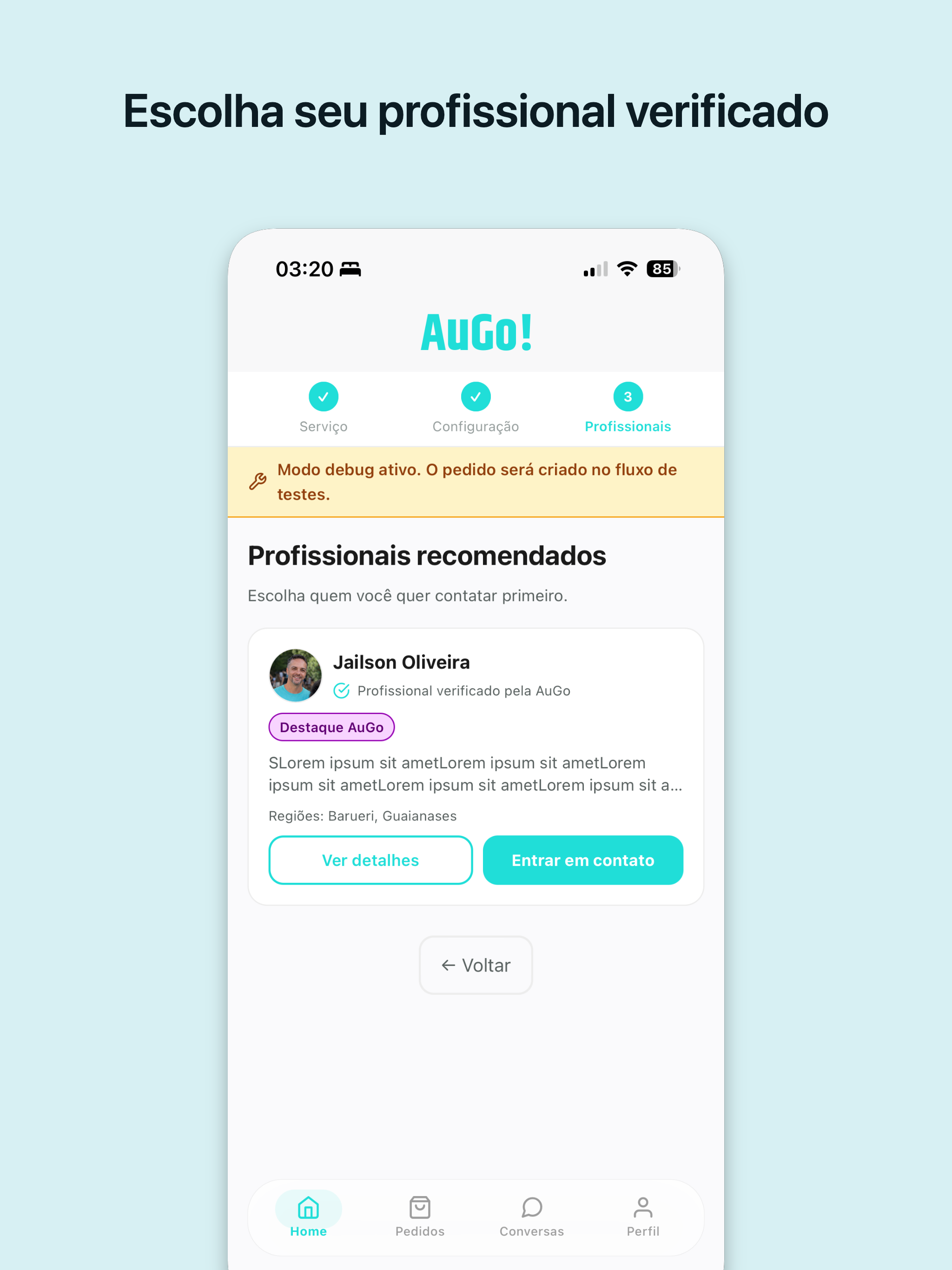 AuGo! Passeio e Sitter screenshot 7