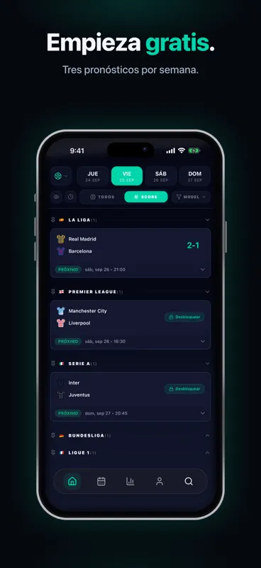 ScoreGPT: Fútbol IA screenshot 6 of 8