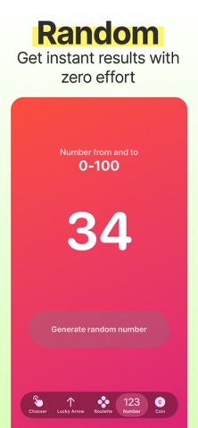 Finger Picker Chooser Screenshot 6 of 6