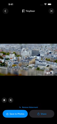 TinyDoor: Tilt Shift Editor Screenshot 6 of 9