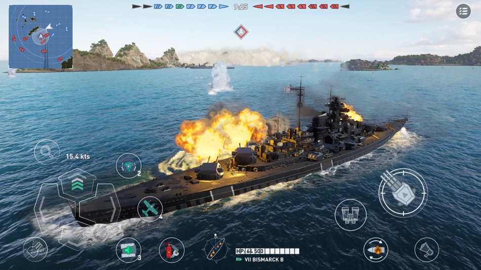 #2. World of Warships: Legends PvP (iOS) di: WARGAMING Group Limited