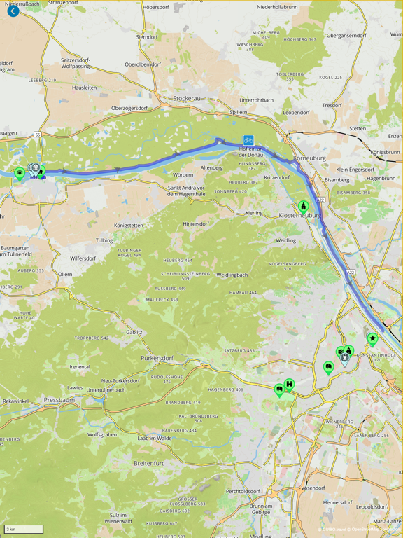 Pedalo Cycling Tours iPad screenshot 3 - Travel app