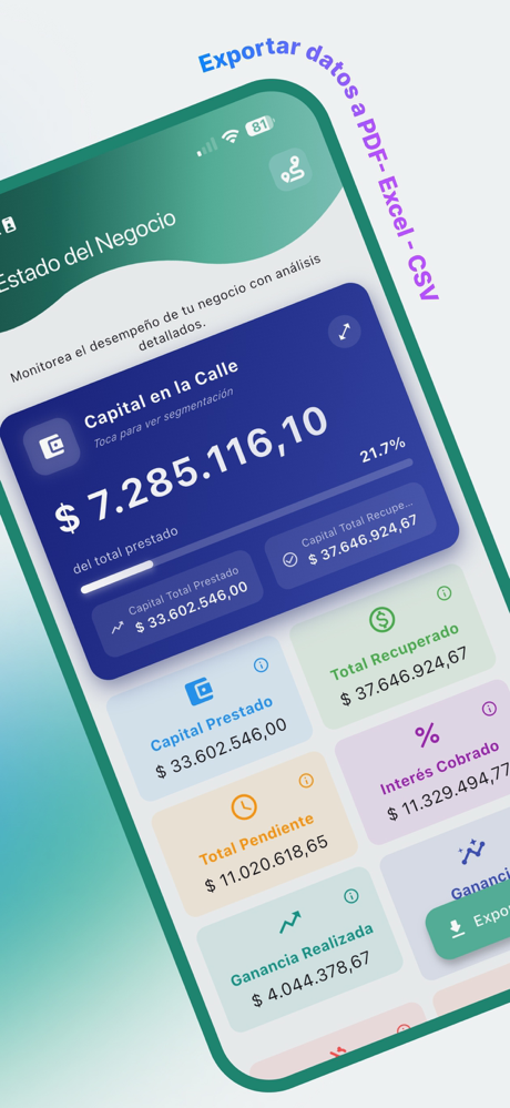 CobrApp: Cobranza y Cartera screenshot 9