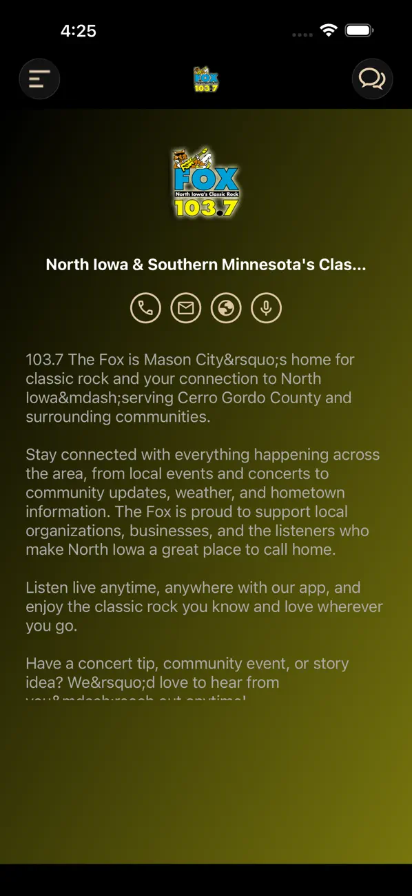 Screenshot #3 pour 103.7 The Fox