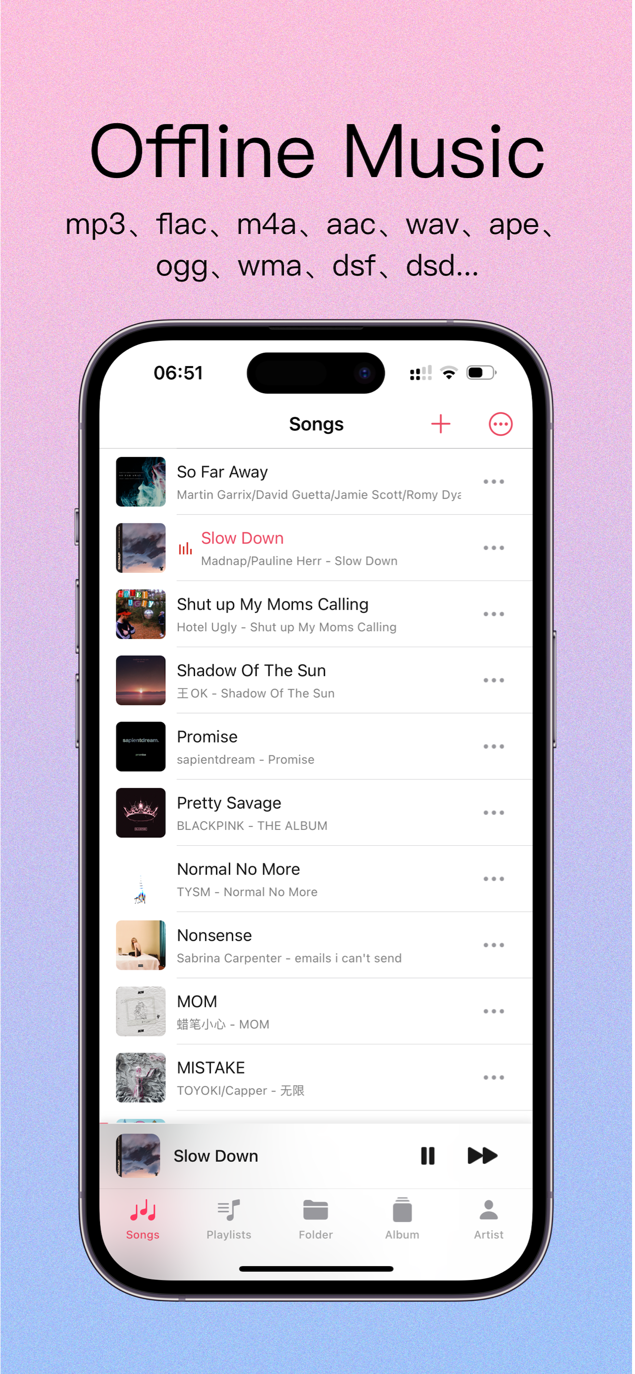 One Player - offline audio