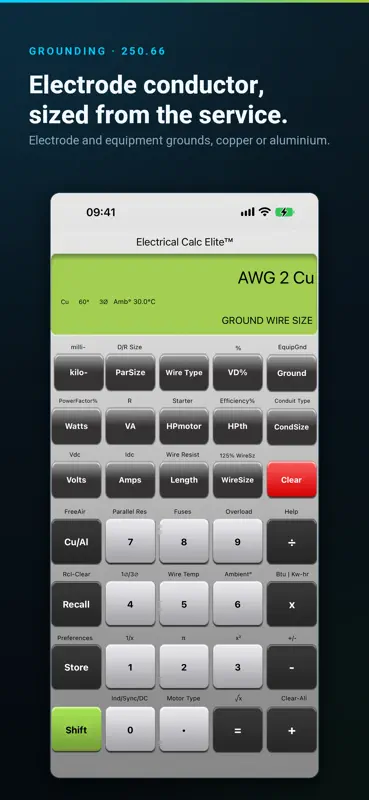 Electrical Calc Elite screenshot 5 of 8