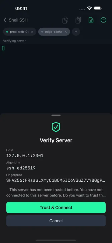 Shell SSH screenshot 6 of 6