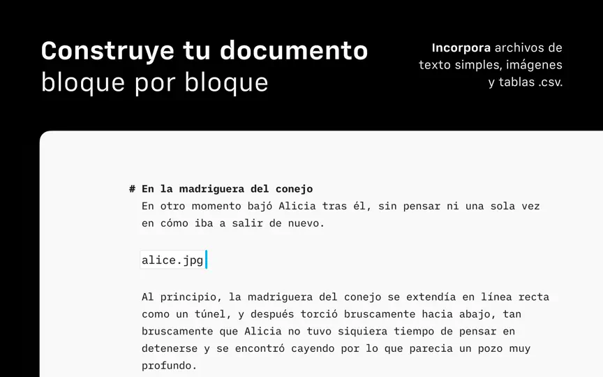 Captura de pantalla de IA Writer en iPhone 9