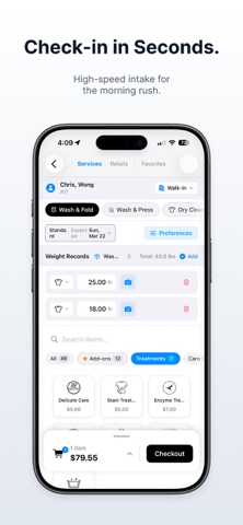 Kanso Flow: Laundry POS & Ops Screenshot 2 of 9