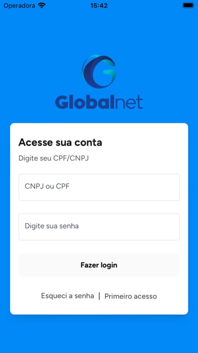 GlobalNet Clientes Screenshot