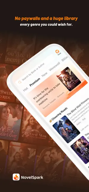 NovelSpark - Read Good Stories screenshot 1