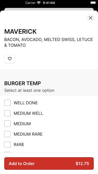 Wraptitude To Go iPhone screenshot 4 - Food & Drink app