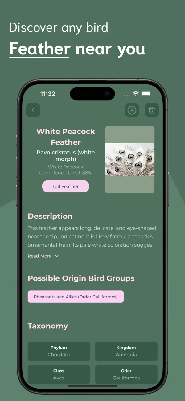 #3. Feather Identifier - FI (iOS) Ved: Ankur Dhameliya