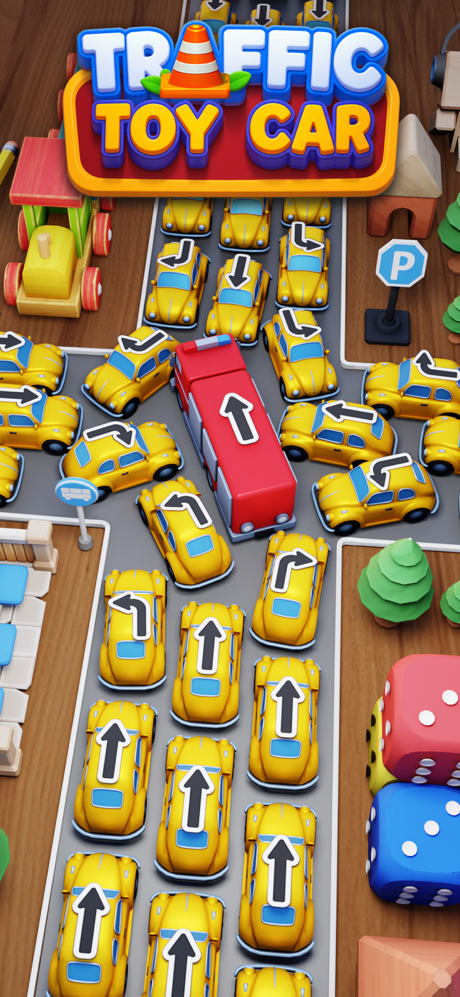Toy Car: Traffic Jam screenshot 1