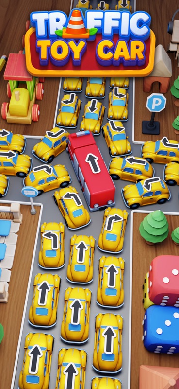 Toy Car: Traffic Jam screenshot 1