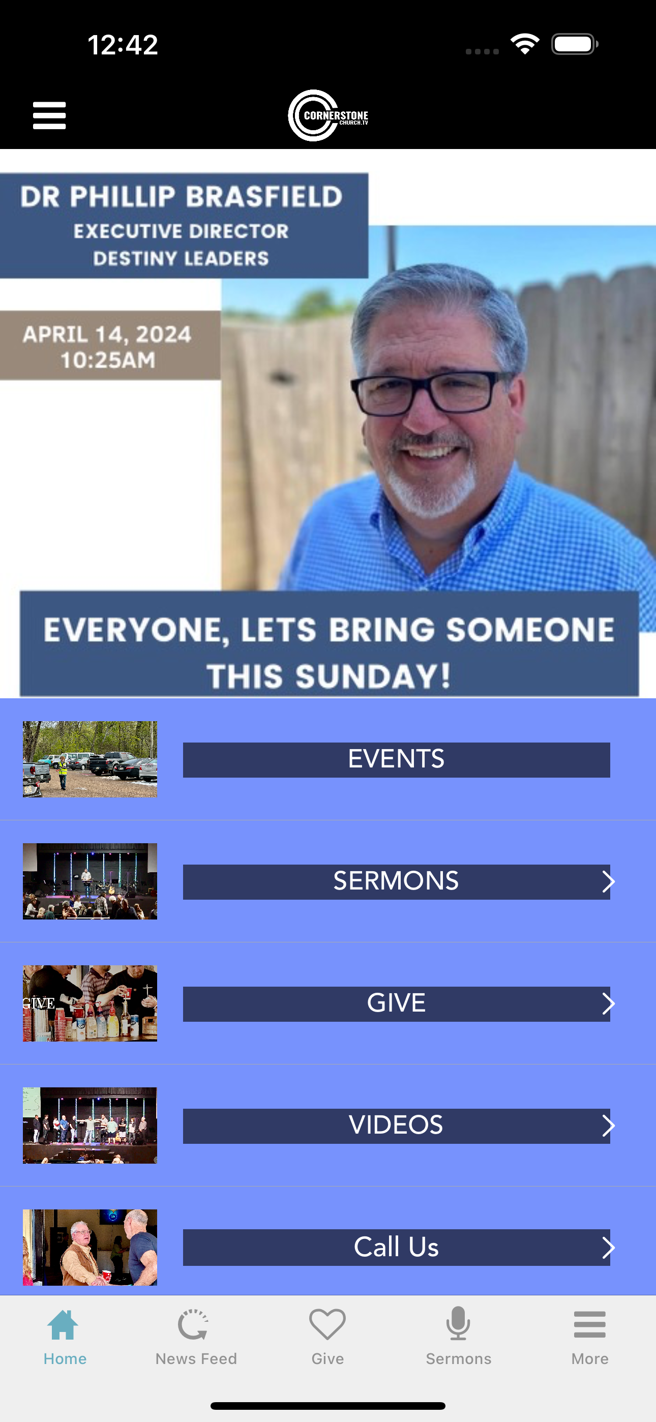 Cornerstone Church TV