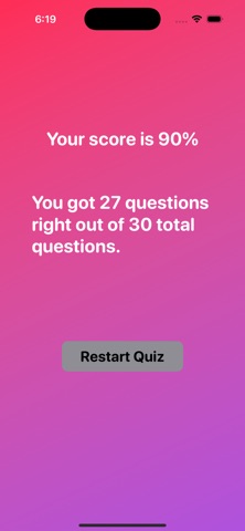 Drone Study Quiz Screenshot 6 of 6