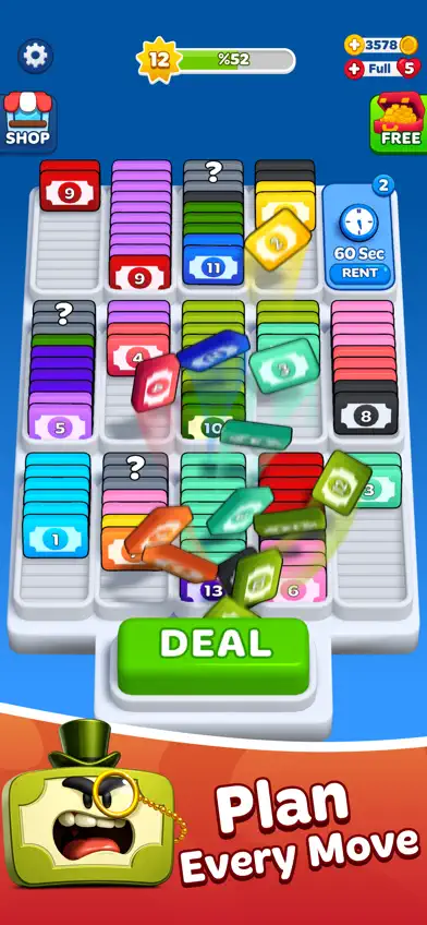 Money Sort: Merge Puzzle screenshot 2