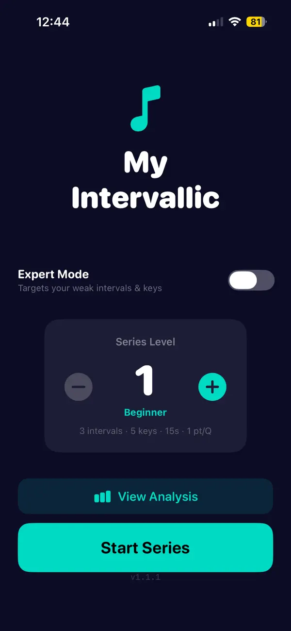Screenshot #1 pour My Intervallic