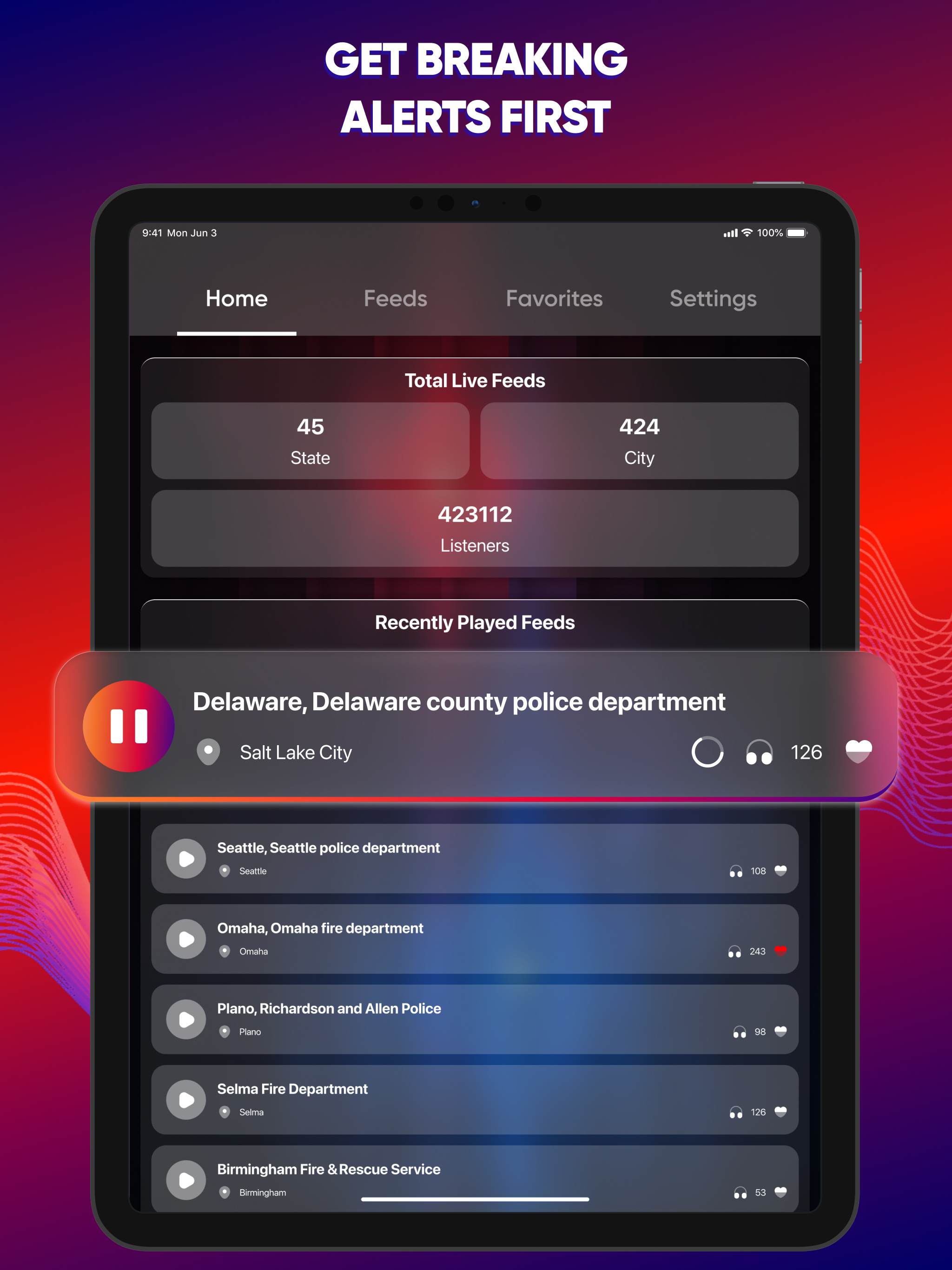 Police Scanner Radio Live