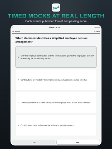 Series 7 & SIE Exam Prep 2026 iPad screenshot