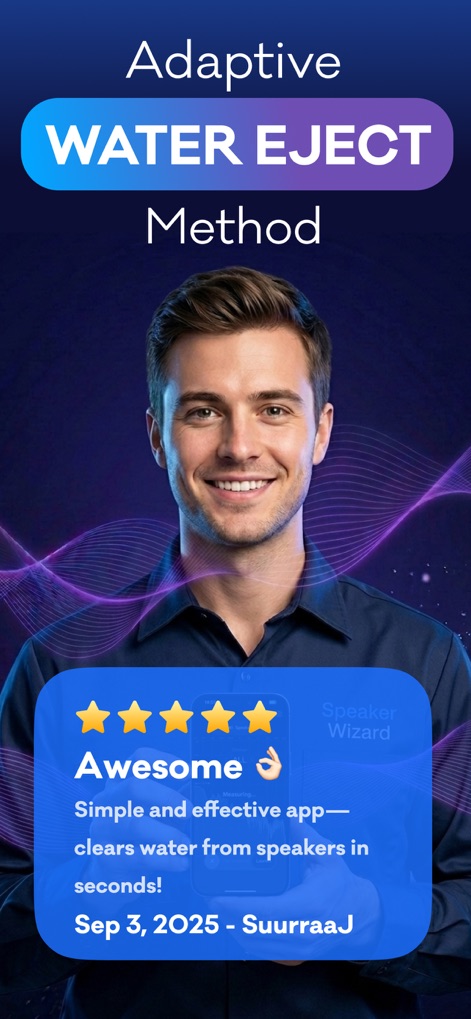Water Eject ~ Speaker Wizard - Experience the highly effective "Adaptive WATER EJECT Method" and see why users consistently leave glowing 5-star reviews.