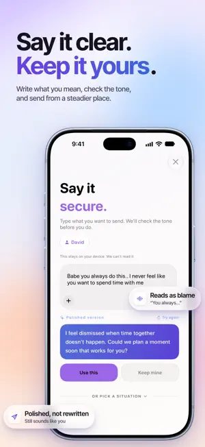 Secure Space: Love & Breakups screenshot 4