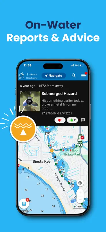 Argo Navigation: Boat GPS, Map screenshot 8 of 8