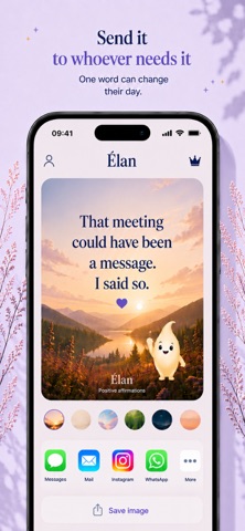 Élan: Positive Affirmations Screenshot 8 of 8