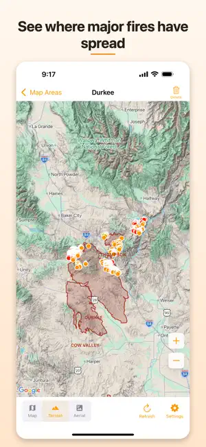 Fireguard Wildfire Tracker screenshot 4