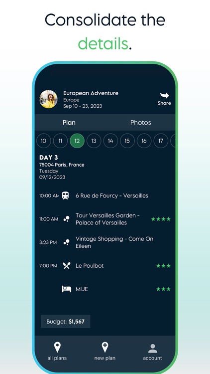 Plan WeGo - Travel Planner
