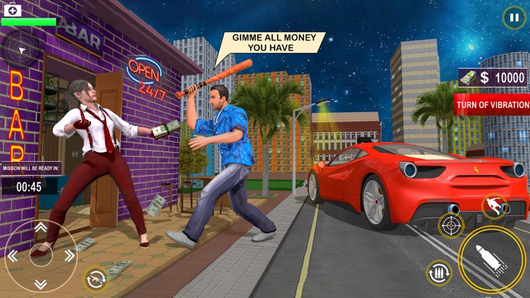 Vegas Gangster Crime Car Games screenshot-9