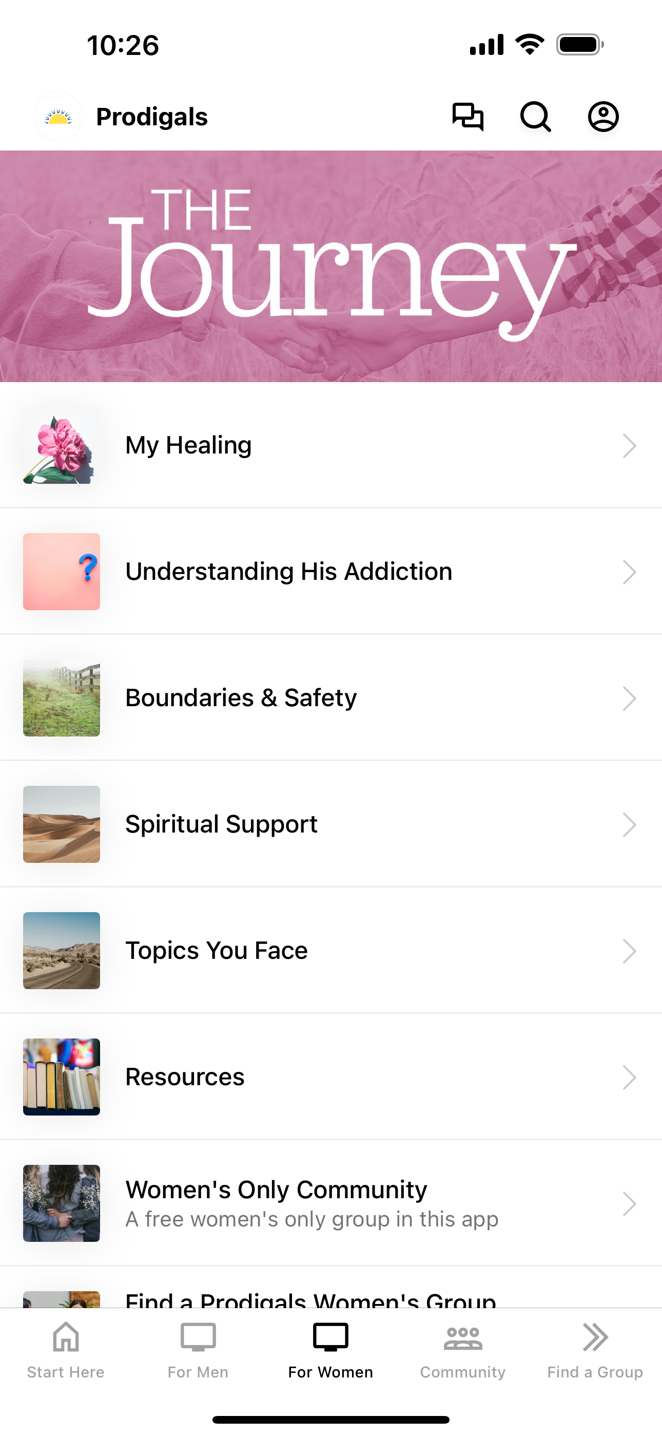 Prodigals: Freedom and Healing